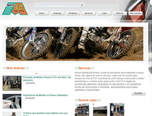 Tablet Screenshot of moto13.com.br
